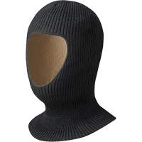 5562A Cagoule doubl&eacute;e &agrave; un trou, Noir Sécurité Médic