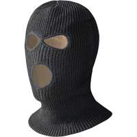 5560A Cagoule doubl&eacute;e &agrave; trois trous, Noir Sécurité Médic