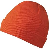 5564A Tuque doubl&eacute;e, Doublure en Acrylique, Taille unique, Orange haute visibilit&eacute; Sécurité Médic