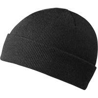 5563A Tuque doubl&eacute;e, Doublure en Acrylique, Taille unique, Noir Sécurité Médic