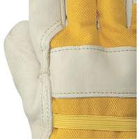 537FLRF Gants d'appareilleur isol&eacute;s, Taille unique, Paume en Cuir fleur de vache, Doublure en Boa Sécurité Médic