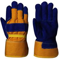 655 Gants d'appareilleur isol&eacute;s, Taille unique, Paume en Cuir de vache refendu, Doublure en Boa Sécurité Médic