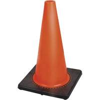 181P C&ocirc;ne de s&eacute;curit&eacute; flexible de premi&egrave;re qualit&eacute;, 18", Orange Sécurité Médic