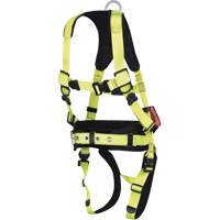 FBH-70110A PeakPro Plus Series Safety Harness with Trauma Strap, CSA Certified, Class A, X-Large Sécurité Médic