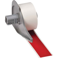 All-Weather Permanent Adhesive Label Tape, Vinyl, Red, 1" Width Sécurité Médic