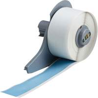 All-Weather Permanent Adhesive Label Tape, Vinyl, Blue, 1" Width Sécurité Médic