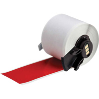 Multi-Purpose Label Tape, Vinyl, Red, 1.9" Width Sécurité Médic