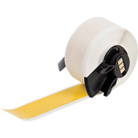 Multi-Purpose Label Tape, Vinyl, Yellow, 1.9" Width Sécurité Médic