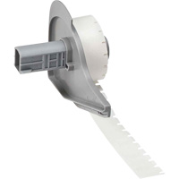 Harsh Environment Multi-Purpose Labels, Polyester, 0.35" L x 0.2" H, Black on Clear Sécurité Médic