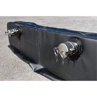 Berme Ultra-Tanker Berm, Capacit&eacute; 374 gal. US, 5' la x 10' lo x 12" h, Paroi en mousse Sécurité Médic