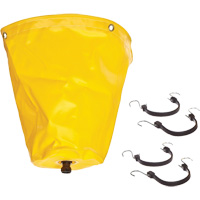 Ultra-Drip Diverter&reg; Pipe Drip Diverter, 1.5" L x 1.5" W, Vinyl Sécurité Médic