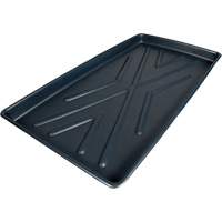 Ultra-Rack Containment Tray – Plateau unique, 44" lo x 23,5" la x 2,8" h, Cap. de d&eacute;versement 8 gal. US Sécurité Médic