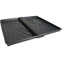 Ultra-Rack Containment Tray – plateau double, 48" lo x 44" la x 2,8" h, Cap. de d&eacute;versement 16 gal. US Sécurité Médic