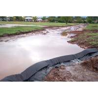 Black Ultra-Silt Dike&reg;, 7' L x 5' W Sécurité Médic
