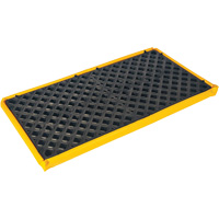 Ultra-Spill Deck flexible, 2 barils, Capacit&eacute; de d&eacute;versement 11 gal. US, 48" x 24" x 2,5" Sécurité Médic