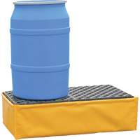 2-Drum Flexible Ultra-Spill Pallet&reg;, 66 US gal. Spill Capacity, 48" x 24" x 14" Sécurité Médic