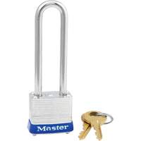 Cadenas, Cl&eacute;s identiques, Acier lamin&eacute;, Largeur de 1-1/8" Sécurité Médic
