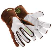 HeatArmor&reg; 5054 Welding Gloves, Grain Goatskin, Size Small/7 Sécurité Médic