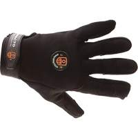 Mechanic Anti-Impact Gloves, 7/Small, Synthetic/Suede Palm, Elastic/Hook & Loop Cuff Sécurité Médic