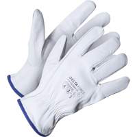 Gant de chauffeur Delta Force, 9/Grand, Paume en Cuir fleur de ch&egrave;vre, Kevlar Sécurité Médic