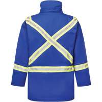 Avenger 9 oz. Flame Resistant Insulated Parka, Small, Royal Blue Sécurité Médic