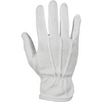 Classic Inspectors Parade Gloves, Cotton/Nylon, Unhemmed Cuff, 7/Small Sécurité Médic