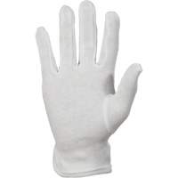 Classic Inspectors Parade Gloves, Cotton/Nylon, Unhemmed Cuff, 7/Small Sécurité Médic