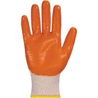 Dexterity&reg; Gloves, 6/X-Small, Foam Nitrile Coating, 15 Gauge, Cotton Shell Sécurité Médic