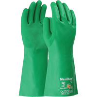 Gants r&eacute;sistants aux produits chimiques ATG MaxiChem, Taille Petit, 14" lo, Nitrile Sécurité Médic