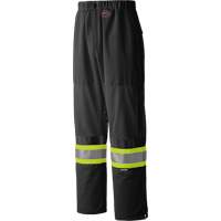 6003BKP Pantalon de s&eacute;curit&eacute; routi&egrave;re, Polyester, Petit, Noir Sécurité Médic