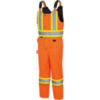 5040 Waterpoof Quilted Safety Overalls, Polyester, Small, High Visibility Orange Sécurité Médic
