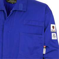 7779T FR-Tech&reg; 88/12 Arc Rated Flame Resistant Coveralls, Size 40 (Tall), Royal Blue, 10 cal/cm² Sécurité Médic