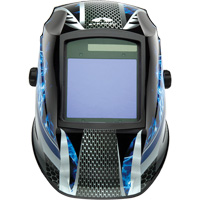 Leadhead&reg; Auto Darkening Welding Helmet, 3.8" L x 3.4" W View Area, 9 - 13 Shade Range Sécurité Médic
