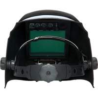 Leadhead&reg; Auto Darkening Welding Helmet, 3.8" L x 3.4" W View Area, 9 - 13 Shade Range, Black Sécurité Médic