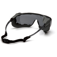 Cappture Plus Safety Goggles, Grey Lens, Anti-Fog, Closed Vent Sécurité Médic