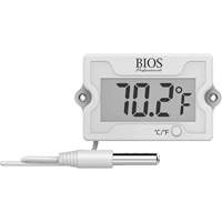 Panel Mount Thermometer, Contact, Digital, -58-230°F (-50-110°C) Sécurité Médic