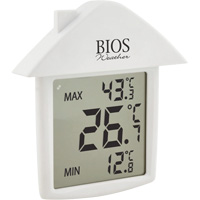 Suction Cup Thermometer, Non-Contact, Digital, -13-122°F (-25-50°C) Sécurité Médic