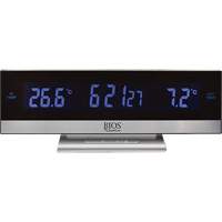 Indoor/Outdoor Thermometer with Alarm, Non-Contact, Digital, -22-140°F (-30-60°C) Sécurité Médic
