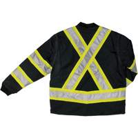 Ripstop 4-in-1 Safety Jacket, Polyester, Black, X-Small Sécurité Médic