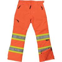 Pantalon de s&eacute;curit&eacute; isolant et extensible pour femmes, Polyester, T-petit, Orange haute visibilit&eacute; Sécurité Médic
