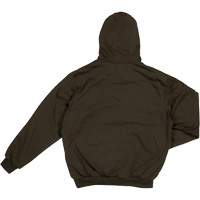 Water Repellent Fleece Pullover Hoodie, Men's, Small, Black Sécurité Médic