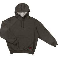 Water Repellent Fleece Pullover Hoodie, Men's, Small, Grey Sécurité Médic