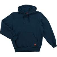 Water Repellent Fleece Pullover Hoodie, Men's, Small, Navy Blue Sécurité Médic