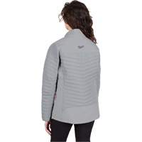 Manteau chauffant M12 Axis avec pile, Femmes, Petit, Gris Sécurité Médic