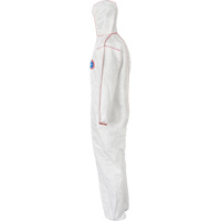 SFR Coveralls with Hood, Medium, White, Tyvek&reg; 400 Sécurité Médic