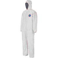 SFR Coveralls with Hood, Medium, White, Tyvek&reg; 400 Sécurité Médic