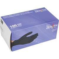 Heavyweight Tactile Grip Examination Gloves, Small, Nitrile, 8-mil, Powder-Free, Black, Class 2 Sécurité Médic