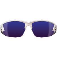Khor G2 Safety Glasses, Blue Mirror Lens, Anti-Scratch/Polarized, ANSI Z87+/MCEPS GL-PD 10-12/Meets/Exceeds CSA Z94.3 Sécurité Médic