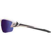 Khor G2 Safety Glasses, Blue Mirror Lens, Anti-Scratch/Polarized, ANSI Z87+/MCEPS GL-PD 10-12/Meets/Exceeds CSA Z94.3 Sécurité Médic