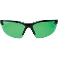 Zorge G2 Safety Glasses, Green Lens, Anti-Scratch, ANSI Z87+/MCEPS GL-PD 10-12/Meets/Exceeds CSA Z94.3 Sécurité Médic